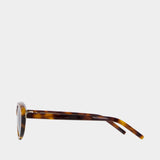 Lunettes De Soleil Sl M154 - Saint Laurent - Acétate - Marron