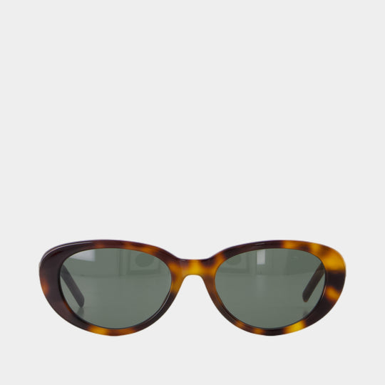 Lunettes De Soleil Sl M154 - Saint Laurent - Acétate - Marron