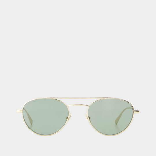 Lunettes De Soleil Sl 97 - Saint Laurent - Métal - Doré