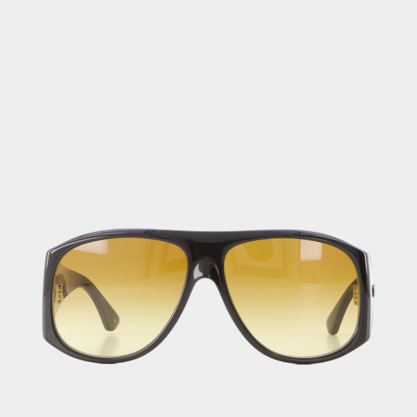 Lunettes De Soleil Ch0347s - Chloé - Métal - Marron