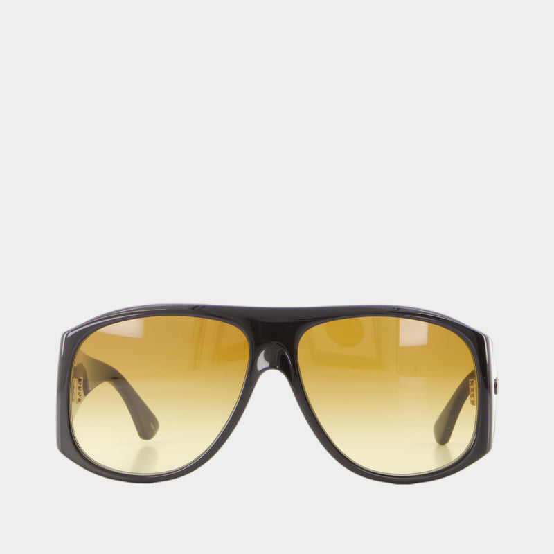Lunettes De Soleil Ch0347s - Chloé - Métal - Marron
