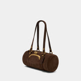 Sac À Main The Originals Kisslock Barrel  28 - Coach - Cuir - Marron