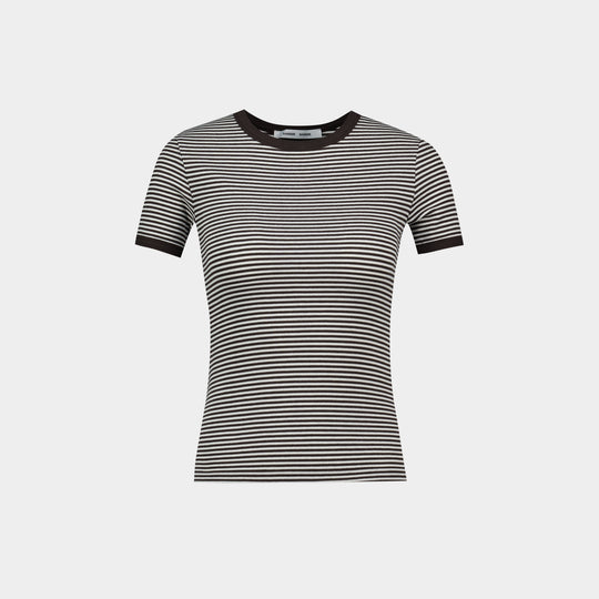 T-Shirt Salinas 7542 - SAMSØE SAMSØE - Coton - Gris