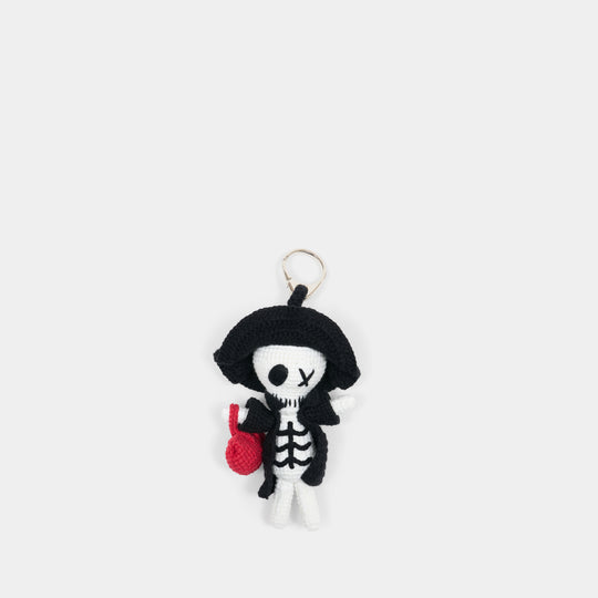 Accessoire De Sac Booette Manta - Alexander McQueen - Coton - Noir