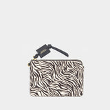Pochette Zip - Isabel Marant - Cuir - Noir