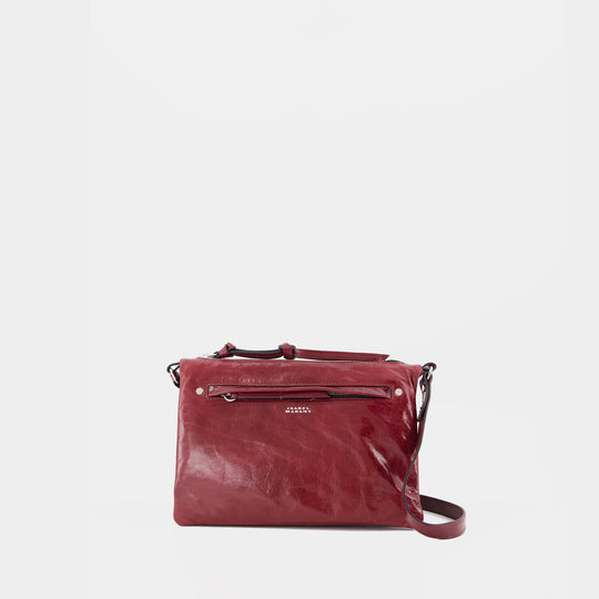 Sac À Bandoulière Winna Duo - Isabel Marant - Cuir - Bordeaux