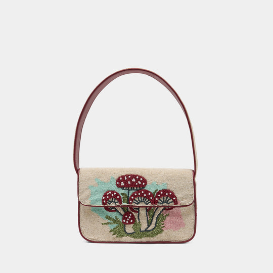 Sac Porté Épaule Tommy Beaded - Staud - Viscose - Multi