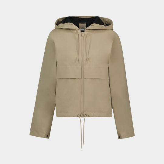 Veste Suva Hardshell W3 - RAINS - Synthétique - Beige
