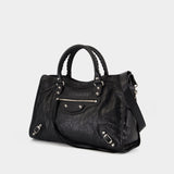 Sac À Main Le City Medium - Balenciaga - Cuir - Noir