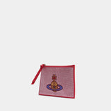 Pochette Small - Vivienne Westwood - Cuir - Rose