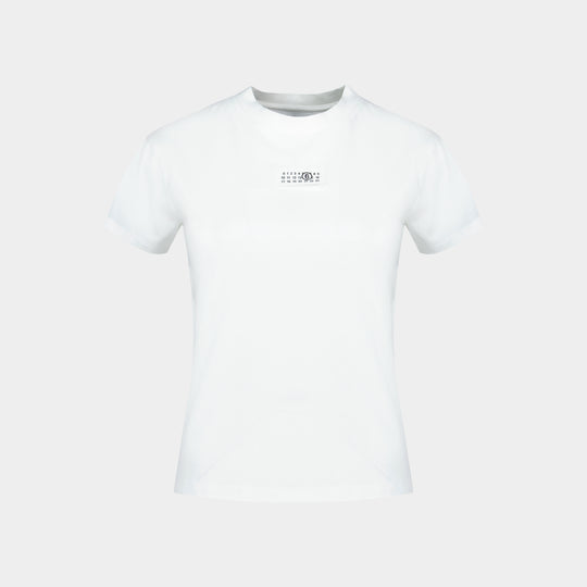 T-Shirt - MM6 Maison Margiela - Coton - Blanc