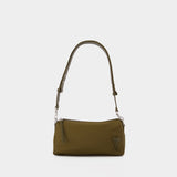 Sac Porté Épaule Marcel - AMI Paris - Nylon - Kaki