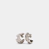 Boucles D'oreilles Saint Germain - Balenciaga - Métal - Argenté