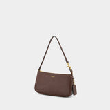 Sac Porté Épaule Natural Plaza - Coach - Cuir - Marron