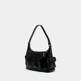 Sac À Main Dumbo.b - OFF WHITE - Cuir - Noir