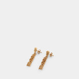 Boucles D'oreilles - Versace - Métal - Doré