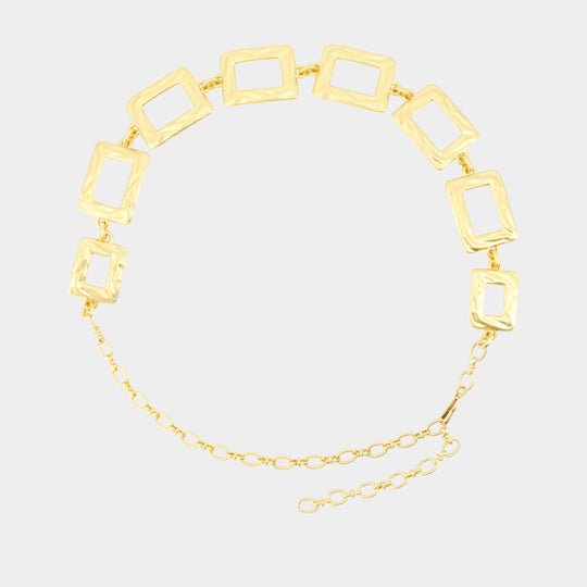 Ceinture Alight Square Chain - Zimmermann - Métal - Doré