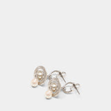 Boucles D'oreilles Aleksa - Vivienne Westwood - Métal - Argenté