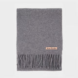 Écharpe - Acne Studios - Laine - Gris