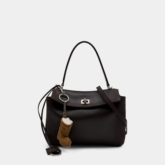 Sac À Bandoulière Rodeo - Balenciaga - Cuir - Marron
