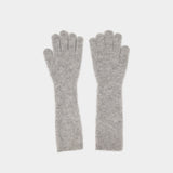 Gants Sarue Long 16165 - SAMSØE SAMSØE - Laine - Gris
