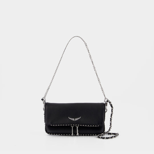 Wallet On Chain Rock Nano - Zadig & Voltaire - Cuir - Noir