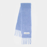 Écharpe - Acne Studios - Laine - Bleu
