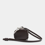 Sac Porté Épaule Camero Clip - Acne Studios - Cuir - Marron