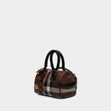 Sac À Main Ll Mini Bowling - Burberry - Synthétique - Marron