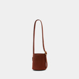 Sac Porté Épaule Bleecker 21 - Coach - Cuir - Marron