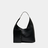 Sac Porté Épaule Sakaia 15944 - SAMSØE SAMSØE - Cuir - Noir