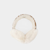 Cache Oreilles Tasman - UGG - Cuir - Beige