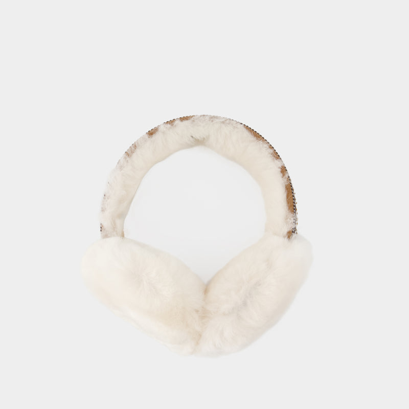 Cache Oreilles Tasman - UGG - Cuir - Beige