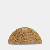 Pochette - Vanessa Bruno - Raphia - Beige