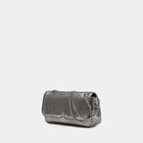 Sac À Bandoulière Chain - Vivienne Westwood - Cuir - Argenté