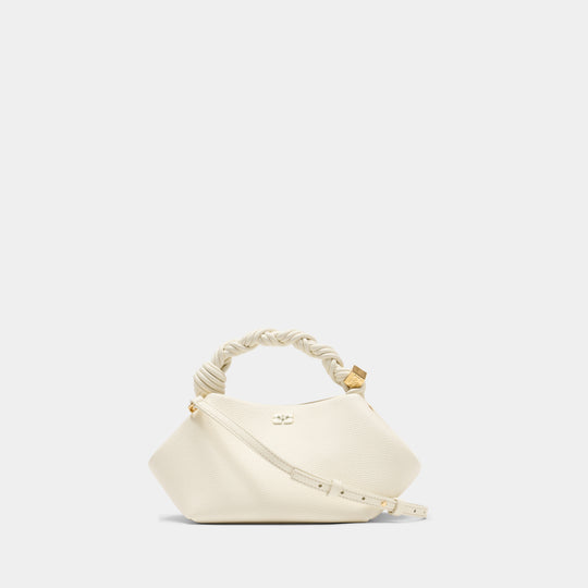 Sac À Main Bou Small - Ganni - Synthétique - Blanc