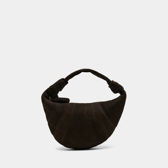Sac À Main Mini Fortune Croissant - Lemaire - Cuir - Marron Foncé