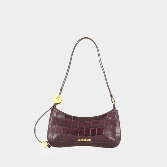 Le Bisou Perle - Jacquemus - Cuir - Bordeaux
