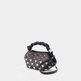Sac À Main Bou Mini Hearts - Ganni - Synthétique - Noir