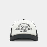 Casquette Eagle Trucker - Amiri - Synthétique - Noir