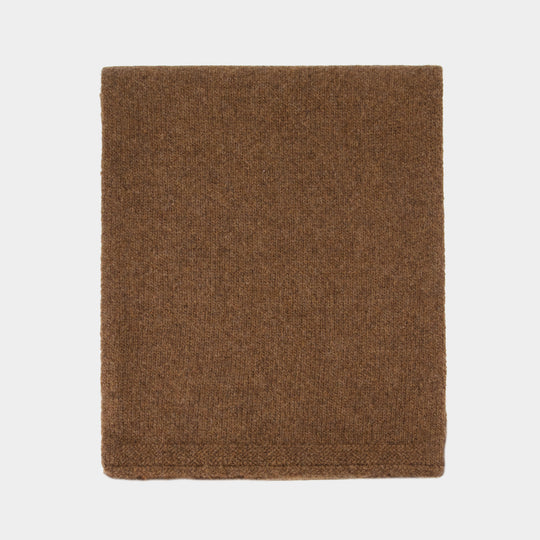 Écharpe Marl Fuzzy - OFFICINE GENERALE - Laine - Beige