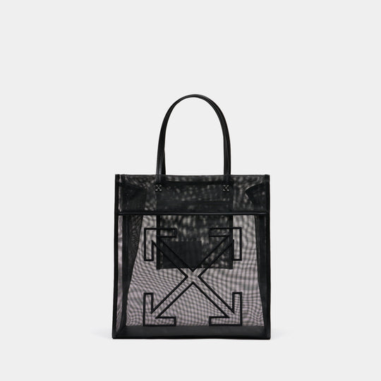 Cabas Market - OFF WHITE - Synthétique - Noir