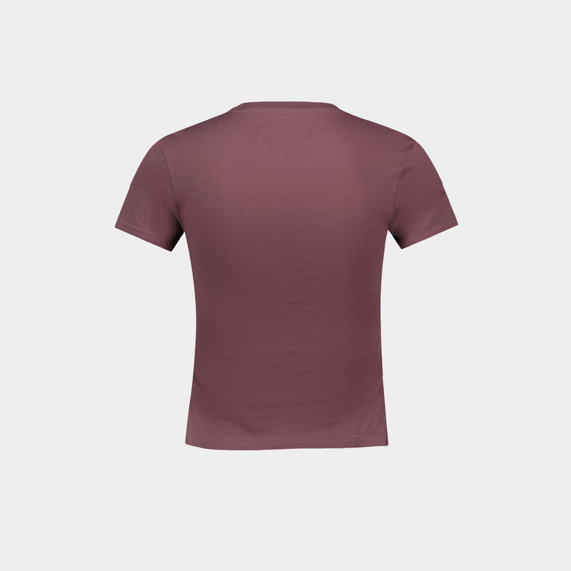 T Shirt Paris Orb Mini Peru' - Vivienne Westwood - Coton - Bordeaux