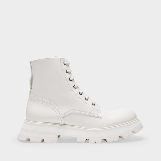 Bottes Wander en Cuir Beige