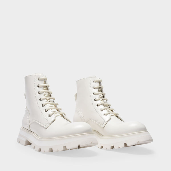 Bottes Wander en Cuir Beige