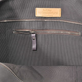 Sac Cabas L + Zippé Toile et Paillettes en Coton Anthracite