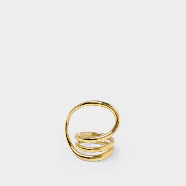 Bague Round Trip - Charlotte Chesnais - Argent/18K Plaqué Or