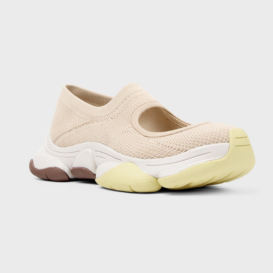 Mary Jane Ganxet Kraft/karst 2 - Camper x Issey Miyake - Synthétique - Beige