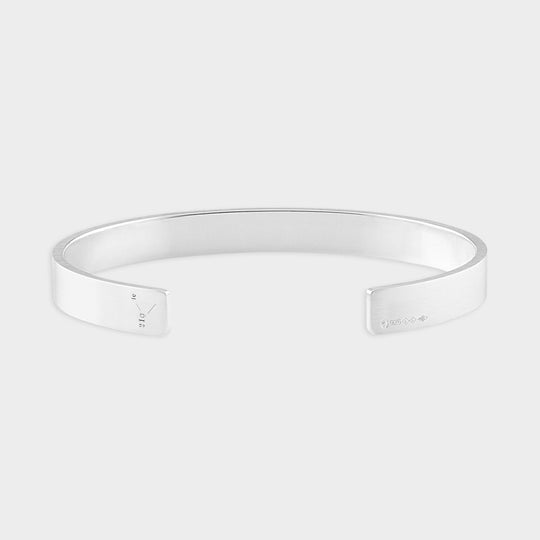 Bracelet Ruban Le 21 g En Argent Brossé