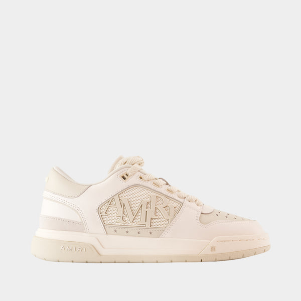 Sneakers Classic Low - Amiri - Cuir - Beige